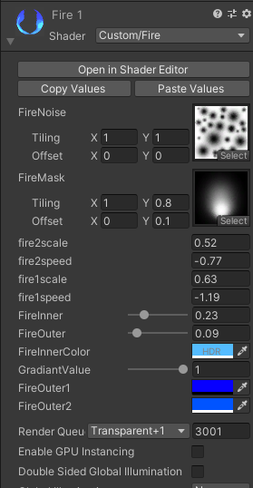 Unity之ASE实现卡通火焰5